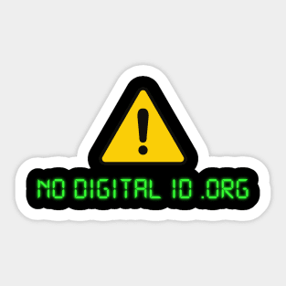 No Digital ID Sticker